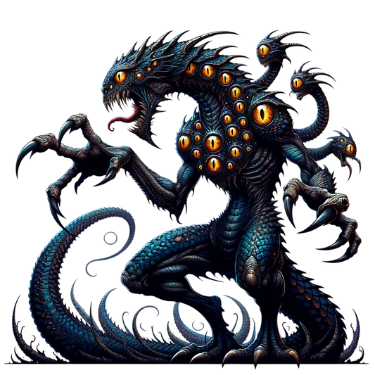 errifying Fantasy Monster PNG: A Menacing Addition to Your Creative Arsenal